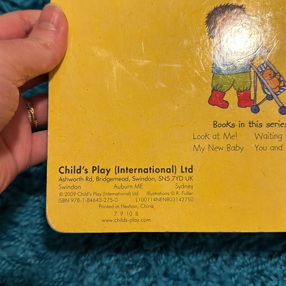 ⛱️2/$5⛱️Waiting for Baby, board book, 2009 - Picture 6 of 6